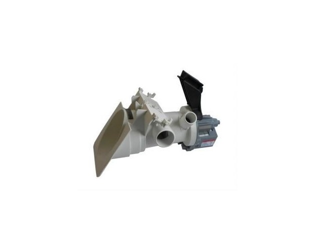 Pompa Di Scarico Originale Whirlpool Bauknecht 481231028144 - 34W Con Filtro E Raccordo Per Lavatrice