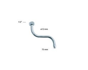 Izliv za slavinu fi12mm 7.5cm